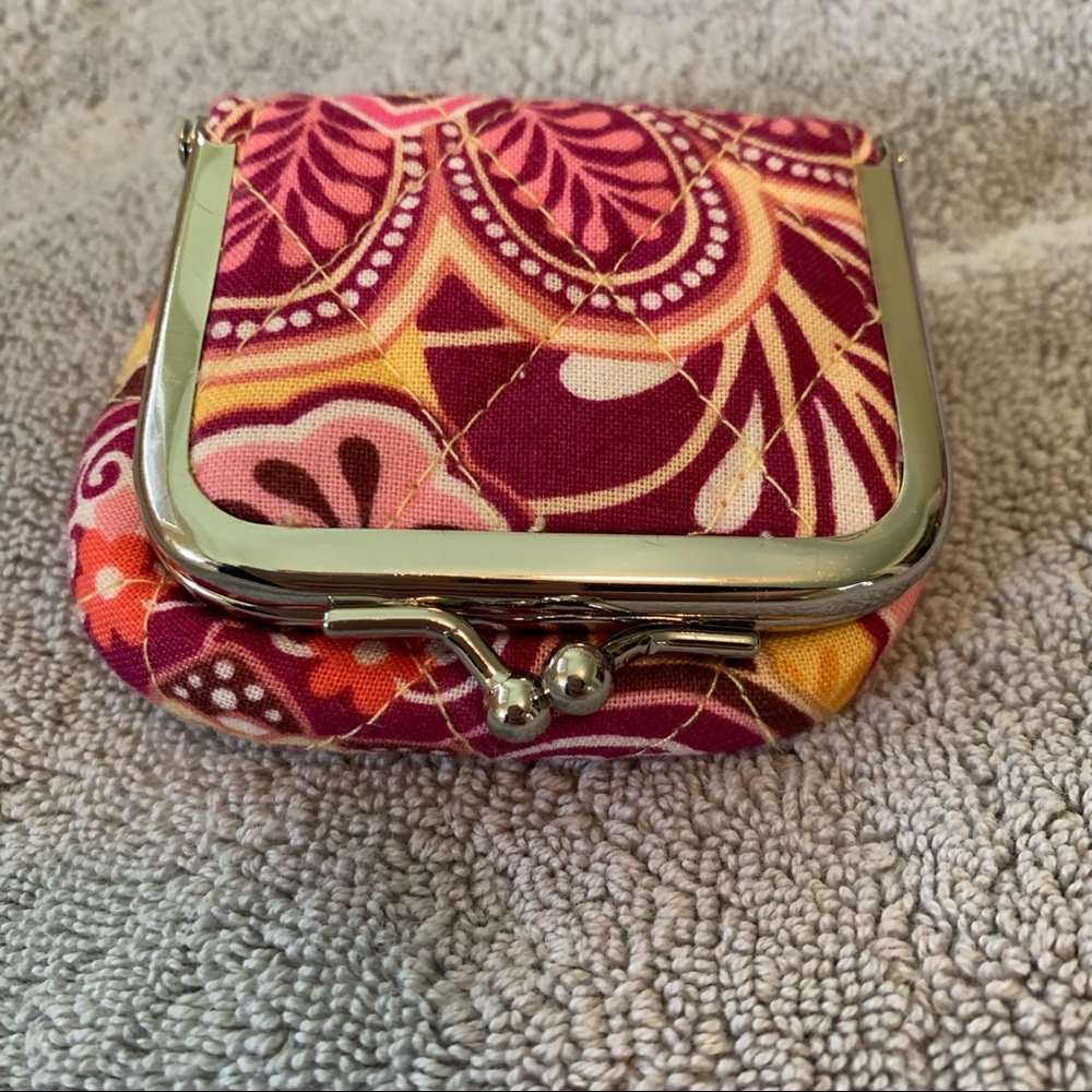 Vera Bradley Bali Gold Snap Closure Case